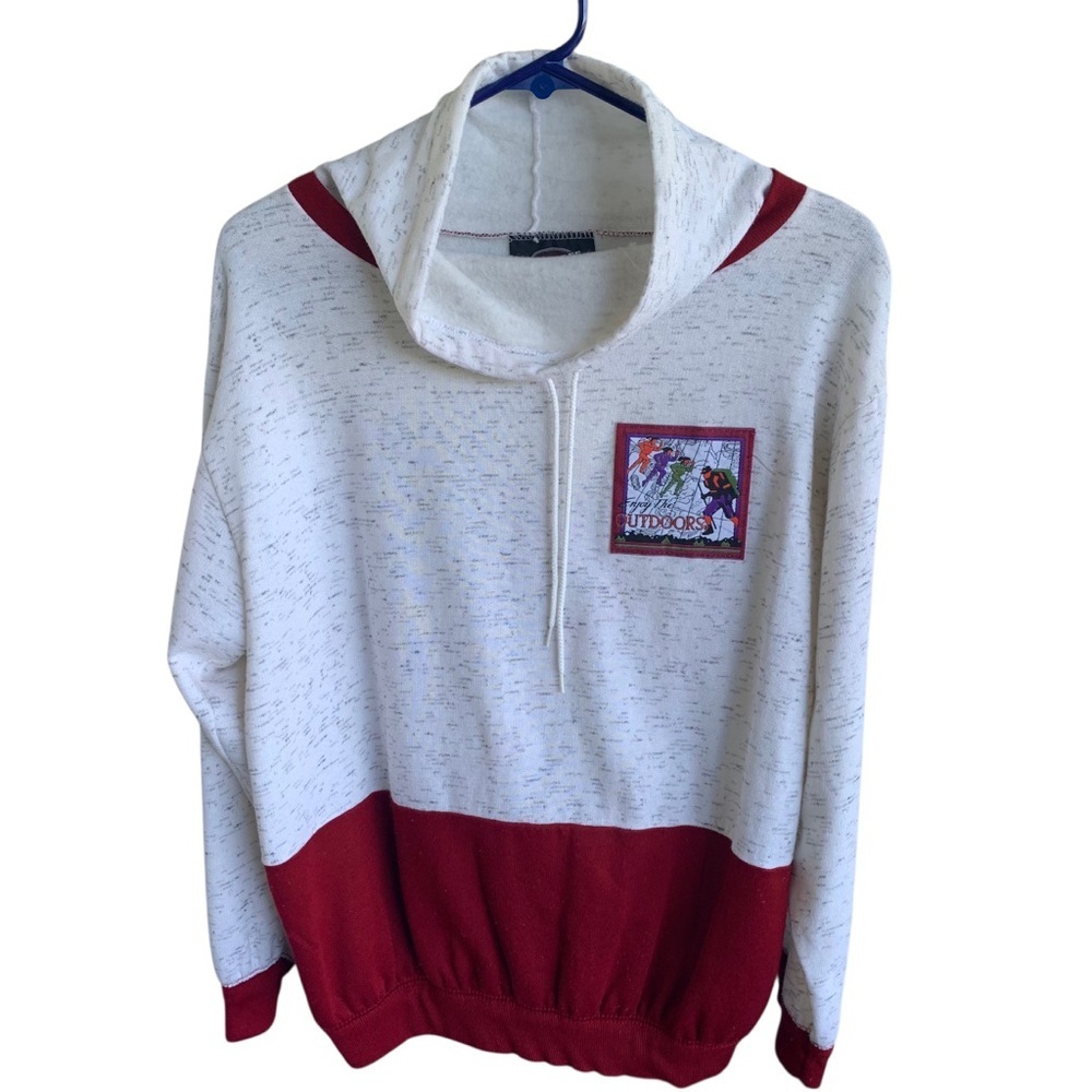 Vintage Willy Dee Enjoy the Outdoors Pullover Sweatshirt 80s 90s Size Medium